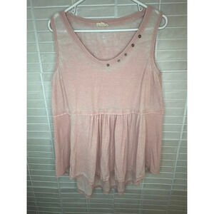 Jane and Delaney ribbed top size large